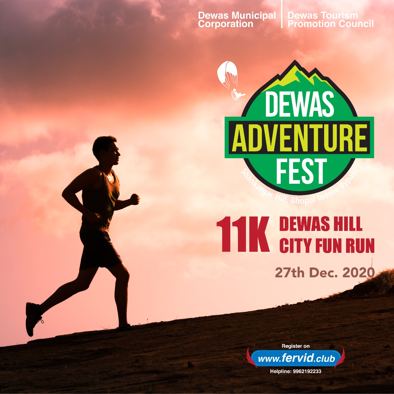 Dewas Hill City 11K Run